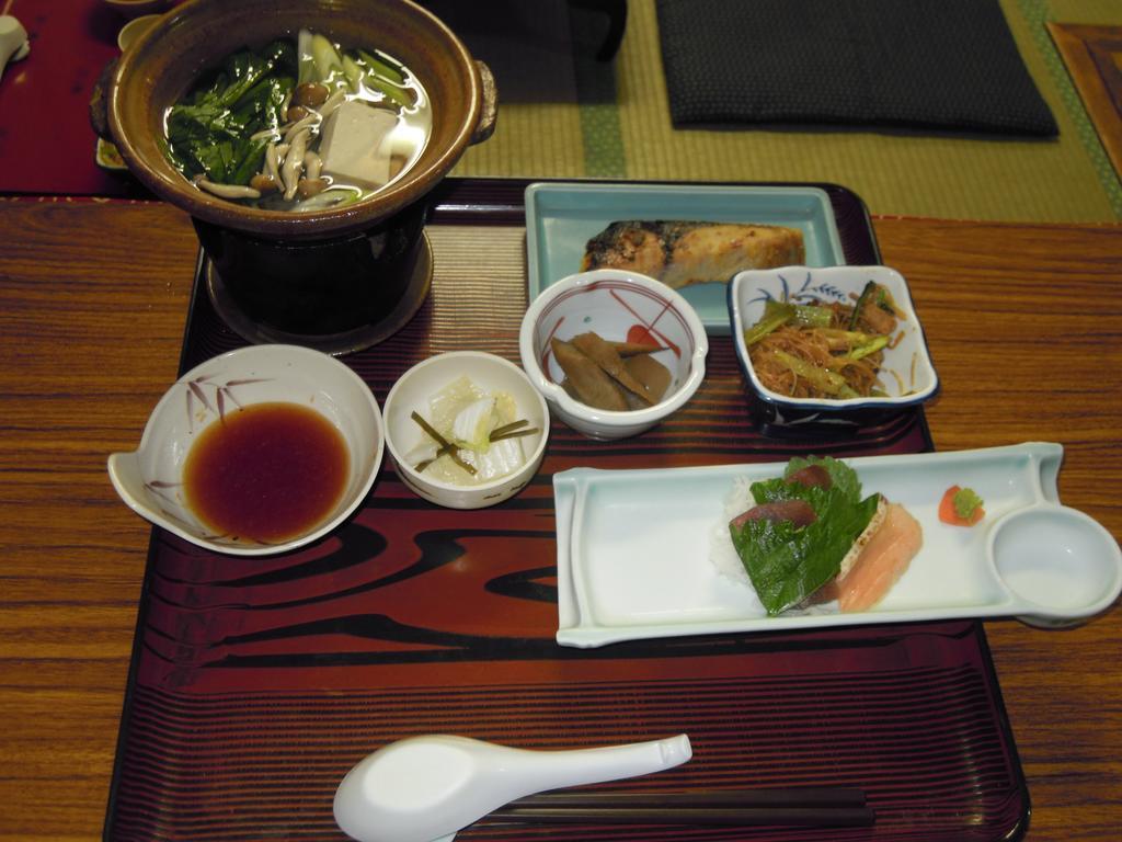 Ryokan Morishige Sendai Exteriör bild