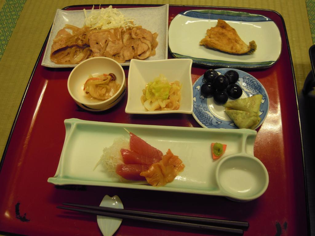 Ryokan Morishige Sendai Exteriör bild
